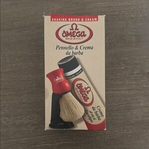 Omega Shaving cream kit